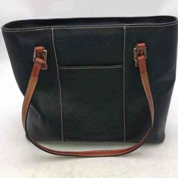 Dooney & Bourke Shoulder Bag Black Lexington  Leather Black Purse Handbag Tote - Picture 5 of 10